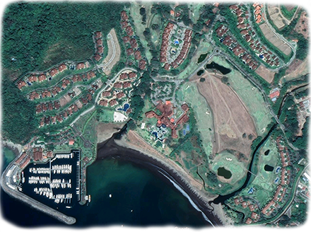 Map of Los Sueños Resort and Marina
